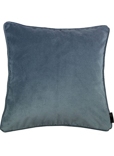 Buy Velvet Decorative Filled Cushion Blue in Saudi Arabia