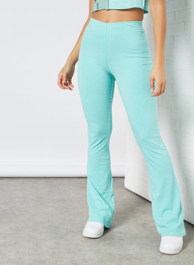 Buy Essential Flare Pants Blue in Saudi Arabia