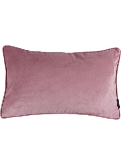 Buy Velvet Decorative Cushion Purple in Saudi Arabia