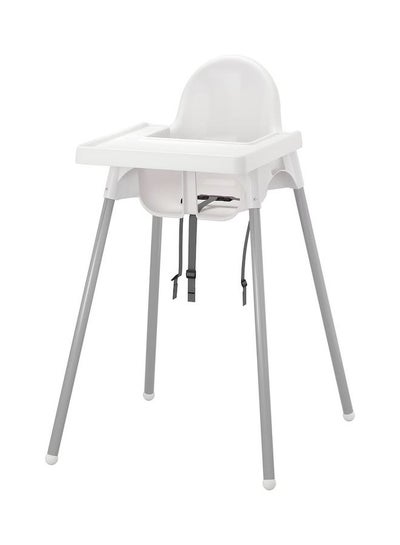 Buy Baby High Chair With Tray And Seat Belt in UAE