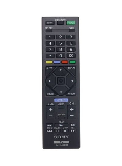 Buy Remote Control For Sony LCD, LED, Bravia Television Sets Black in Saudi Arabia