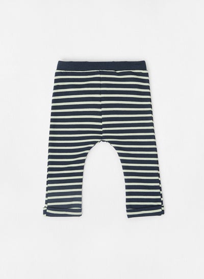 Buy Baby Striped Sweatpants Blue/White in Saudi Arabia