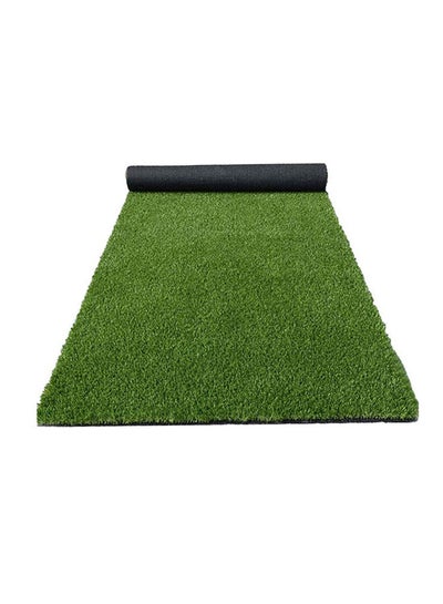 Buy Artificial Grass Carpet Plastic Green 200x100x3cm in UAE