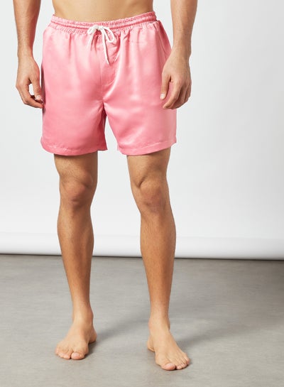 اشتري Plain Swim Shorts وردي في السعودية