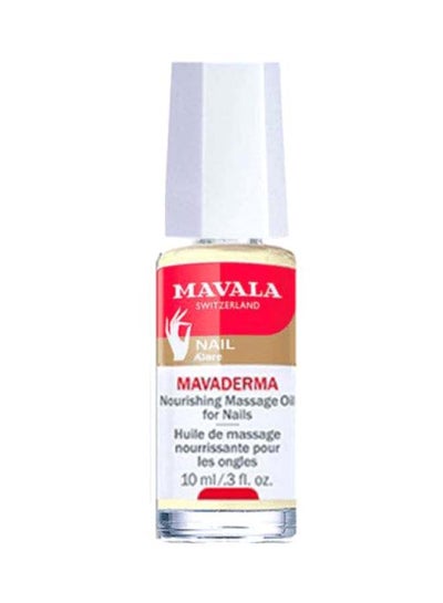 Buy Mavaderma Nourishing Massage Oil For Nails Clear 10ml in Saudi Arabia