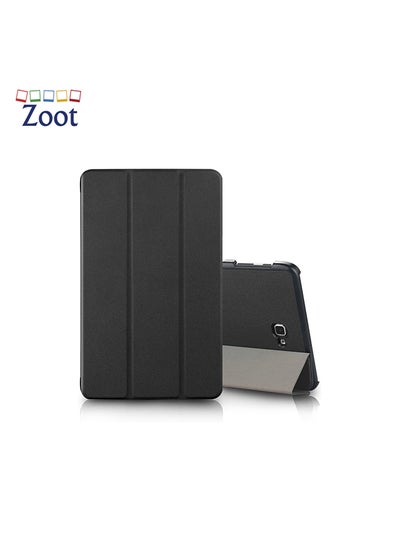 Buy Protective Flip Cover Case for Samsung Galaxy Tab A 10.1 / T580 Black in Saudi Arabia