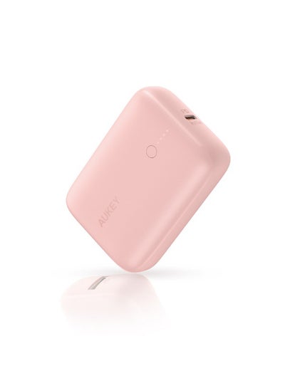 اشتري 10000.0 mAh PB-N83S Mini USB C Power Bank Portable Charger  22.5W PD Pink في الامارات