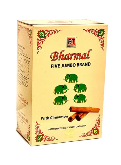 Buy Five Jumbo Black Tea Cinnamon Flavour 454grams in UAE