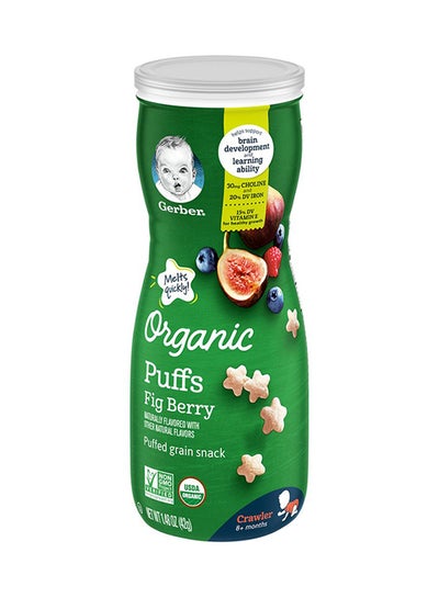 Buy Puffs Organic Fig Berry Figs 42grams in UAE