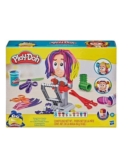 Buy Play-Doh Crazy Cuts Stylist Playset with Tri-Color Cans, Hair Salon Pretend Play Toys for Kids 3 Years and Up, Arts and Crafts for Kids 6.68x27.94x21.59cm in Egypt