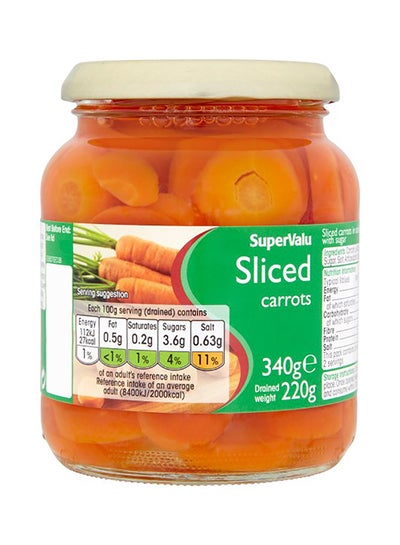 Buy Sliced Carrots 340grams in UAE