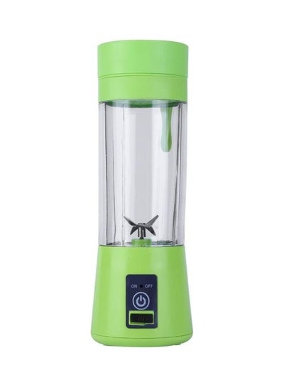 Buy USB Rechargeable Electric Juicer Mixer Green in Egypt