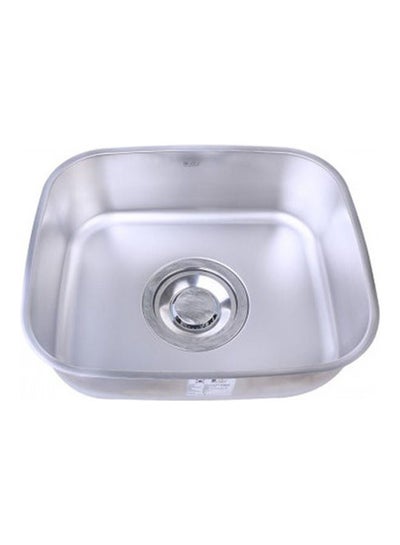 Buy Kitchen Stainless Steel sink Silver 52X41cm in Egypt