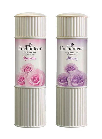 Buy Talc Assorted Romantic And Alluring 2x250grams in UAE