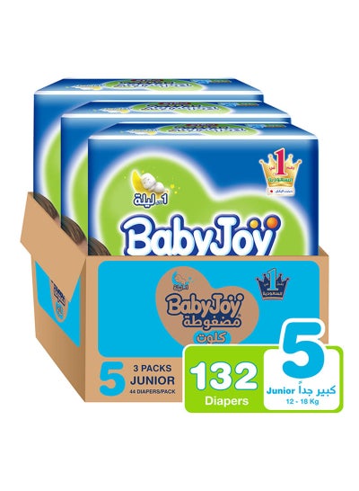 Buy Culotte, Size 5 Junior, 12 to 18 kg, Mega Box, 132 Diapers in UAE