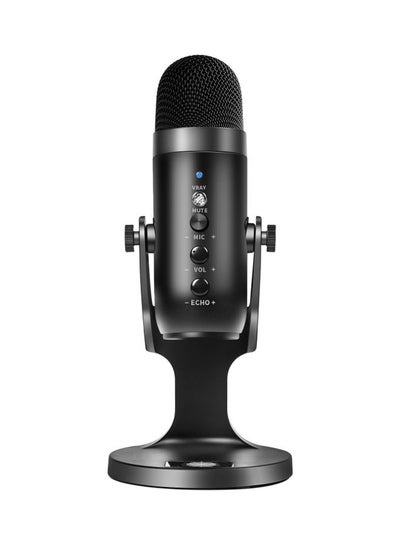 اشتري USB Condenser Microphone Black في السعودية