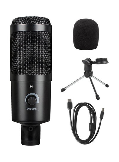 Buy High Sensitive Condenser Microphone Black in UAE