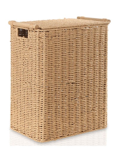 Buy Hamper With Handles Natural 40x52cm in UAE