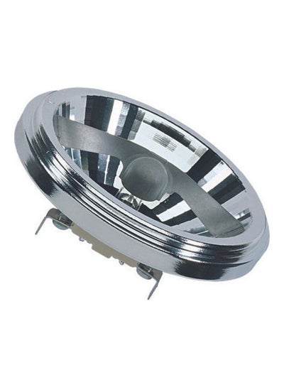 Buy Halospot-111 Halogen Spot Light 100W 24° G53 Push-Screw Base 12 Volt Dimmable Silver in UAE