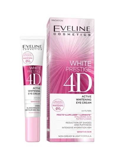 Buy White Prestige 4D Active Whitening Eye Cream 20ml in Saudi Arabia