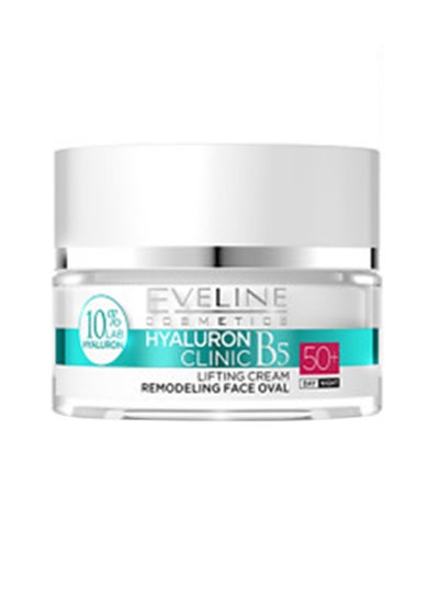 Buy Hyaluron Clinic Lifting Cream Remodeling Facial Oval 50+ 50ml in UAE