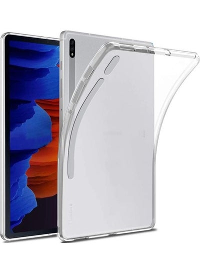 Buy Protective Case For Samsung Galaxy Tab S7 clear in Saudi Arabia