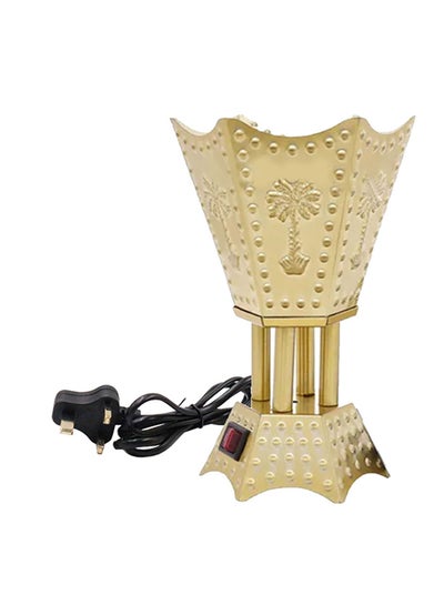 Buy Electric Oud Bakhoor Burner Gold 352grams in UAE