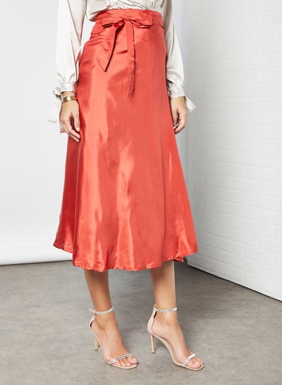 Buy Comfortable Stylish Skirt Coral in UAE