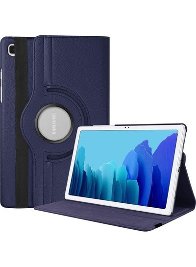 اشتري Protective Shockproof Dual-Layer Cover with Kickstand for Samsung Galaxy A7 Tablet Blue في السعودية