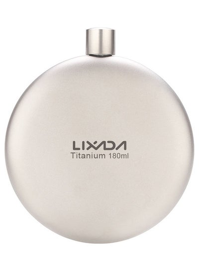 Buy Outdoor Camping Leakproof Titanium Flask 180ml in UAE