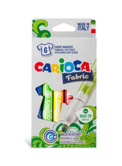 اشتري Carioca Cromatex6 Markers for Fabrics Multicolour في مصر