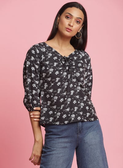 Buy Comfortable Stylish Top Black in Saudi Arabia