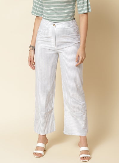 Buy Comfortable Stylish Pants White in Saudi Arabia