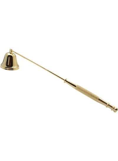 اشتري Bell Shape Candle Extinguisher With Long Handle Gold في الامارات