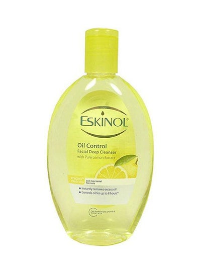Buy Facial Deep Cleanser Oil Control With Lemon Yellow 225ml in UAE