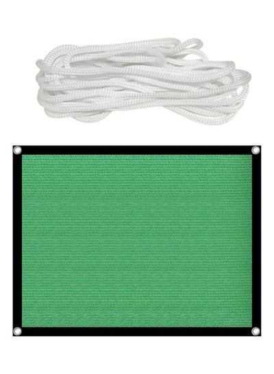 اشتري Ventilated Sunshade Net With Long Rope Green في السعودية