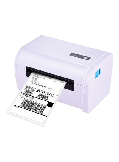 Buy Desktop BT Hot Label Printer White in Saudi Arabia