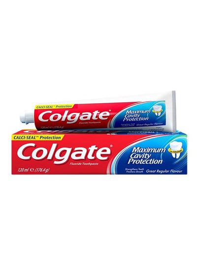 Buy Maximum Cavity Protection Toothpaste White 120ml in Egypt