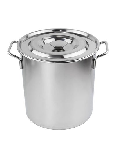 Buy Soup Pot Silver 40cm in Saudi Arabia