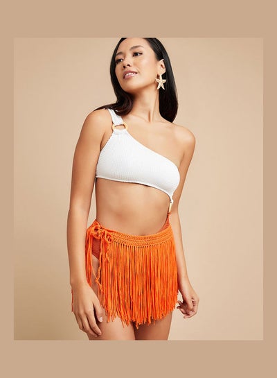 Buy Extreme Fringe Beach Sarong Orange in Saudi Arabia