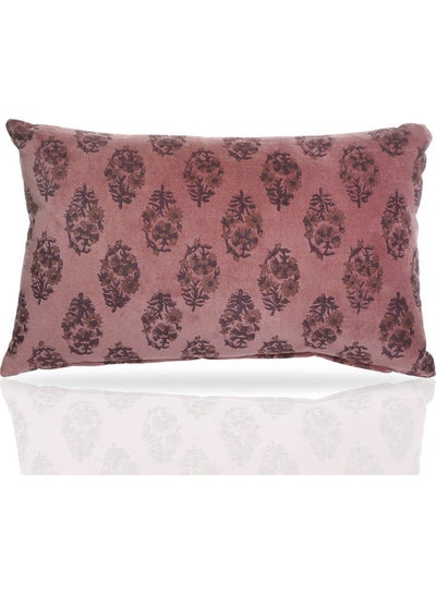 Buy Cushion Cover Cotton Rose 30x50cm in UAE