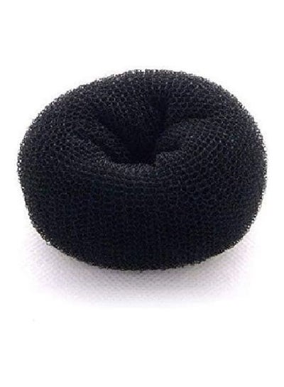 Buy Hair Donut Bun Maker Ring Mesh Black in UAE