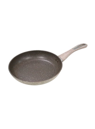 Buy 5-Layer Non Stick Cooking Fry Pan Brown 24x4.5cm in UAE