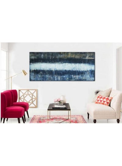 Buy Abstract Hand Painted Tableau on Multicolour 120X80cm in Egypt