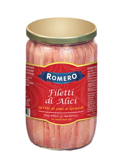 Buy Filetti Di Alici Olio Di Girasole V.V.78 800g  Single in Egypt