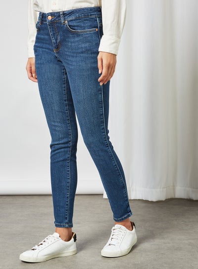 Buy Casual Skinny Jeans Blue in UAE