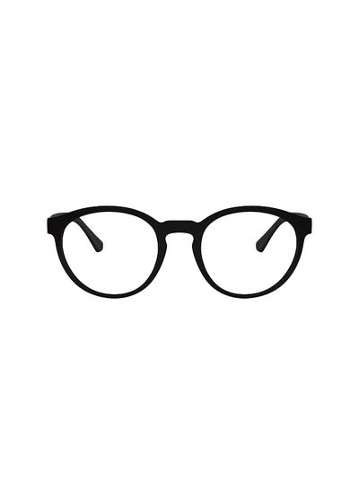 Buy Men's Round Eyeglass Frame - Lens Size: 52mm in UAE