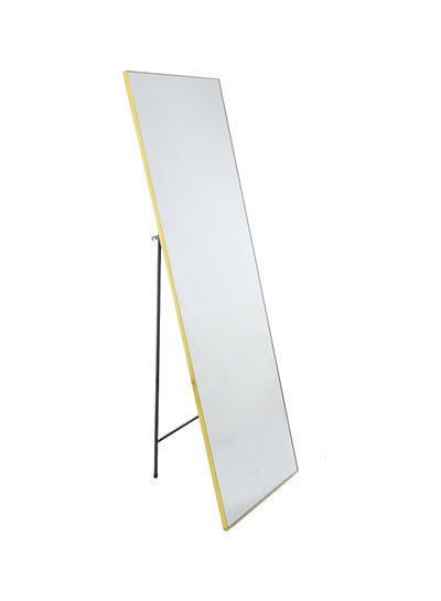 Buy Elegant Full Length Standing Mirror Gold 30x150cm in Saudi Arabia