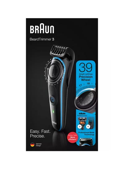 Buy Styling Beard Trimmer With Precision Dial Bt3240 Blue/Black in Saudi Arabia