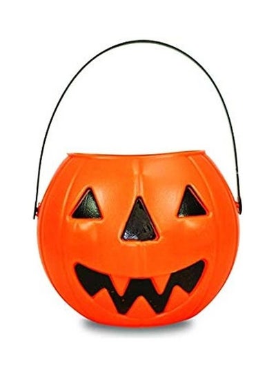 اشتري Pumpkin Basket Black, Orange 15x13cm في الامارات